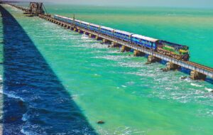 pamban bridge length